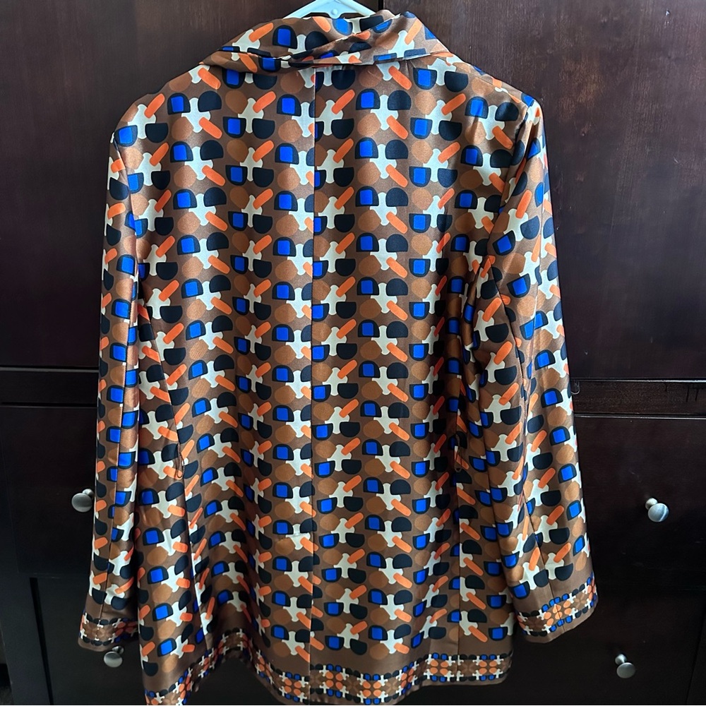 Zara Chic Patterned Blazer Only - image 6